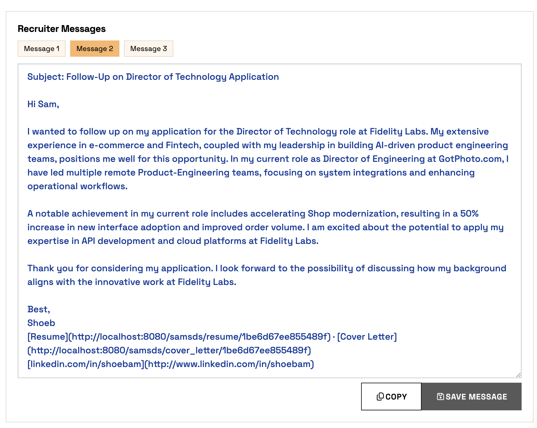 Apply with confidence